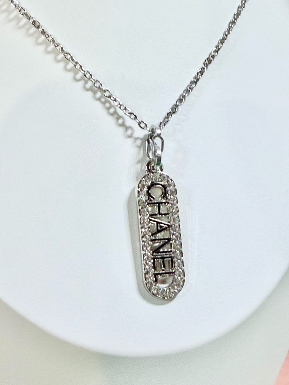 Zipper Pull Charm Necklace